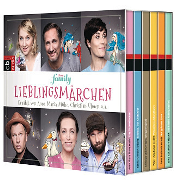 Eltern family - Lieblingsmärchen - Box, 6 Audio-CDs, Hans Christian Andersen, Gerdt von Bassewitz, Die Gebrüder Grimm, Heinrich Hoffmann