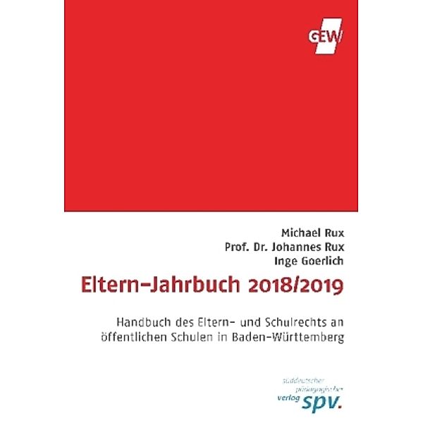 Eltern-Jahrbuch 2018/2019, Michael Rux, Johannes Rux, Inge Goerlich