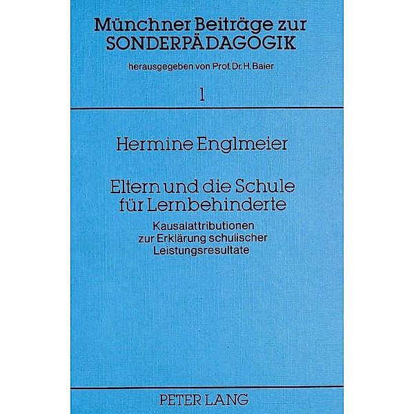 Eltern und die Schule für Lernbehinderte, Hermine Englmeier