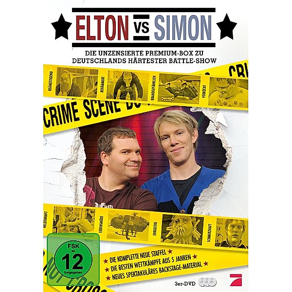 Elton vs. Simon - Die unzensierte Premium-Box zu Deutschlands härtester Battle-Show, Elton & Simon Gosejohann