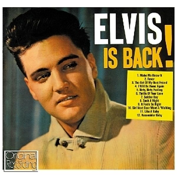 Elvis Is Back, Elvis Presley