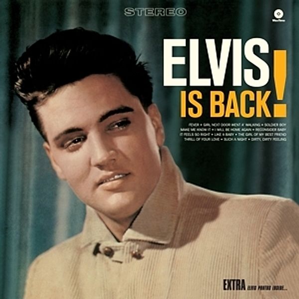 Elvis Is Back+4 Bonus Tracks (Ltd.Edt 180g Vinyl), Elvis Presley