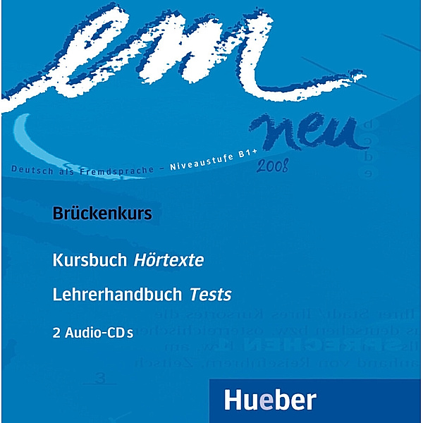 em neu 2008, Brückenkurs - 2 Audio-CDs zum Kursbuch