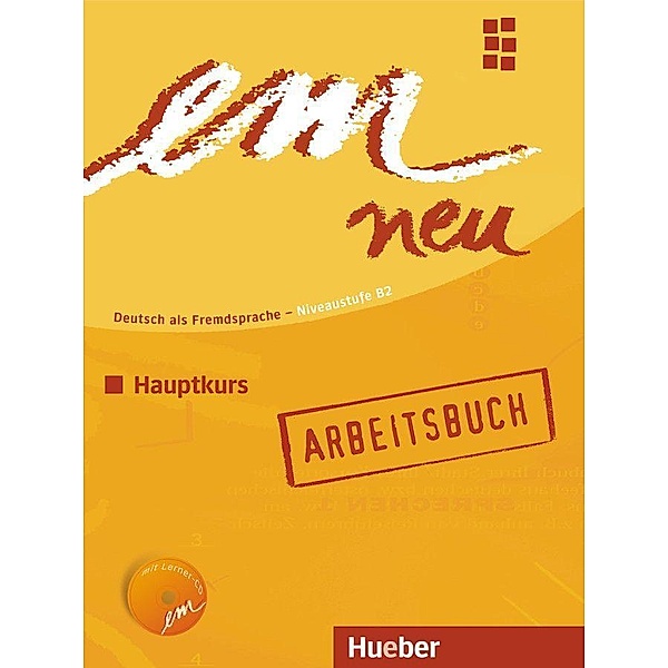 em neu 2008, Hauptkurs: Arbeitsbuch, m. Audio-CD, Michaela Perlmann-Balme, Susanne Schwalb