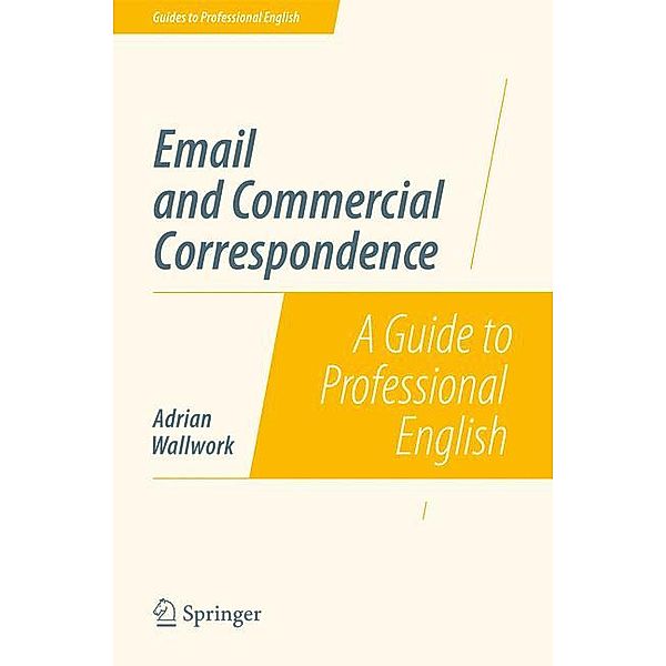 Email and Commercial Correspondence, Adrian Wallwork