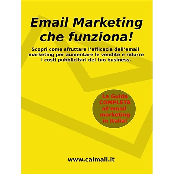 Email marketing che funziona. la guida che ti svela come utilizzare l'email marketing per aumentare le vendite e ridurre i costi del tuo business, Stefano Calicchio