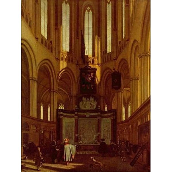 Emanuel de Witte - Chor der Neuen Kirche in Amsterdam - 2.000 Teile (Puzzle)