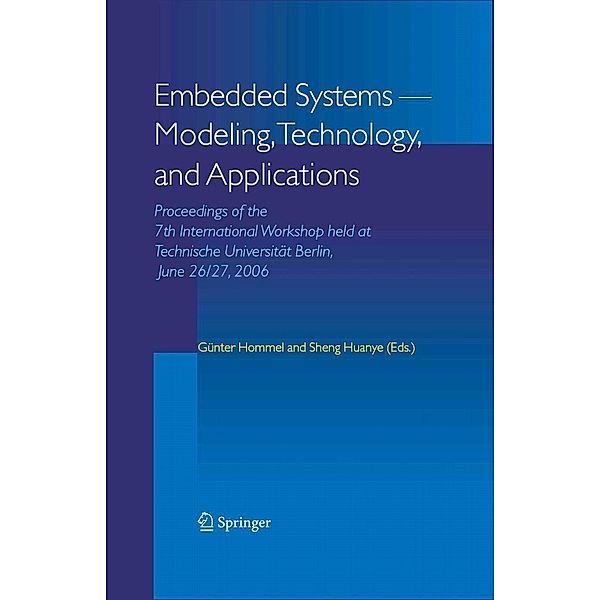 Embedded Systems -- Modeling, Technology, and Applications