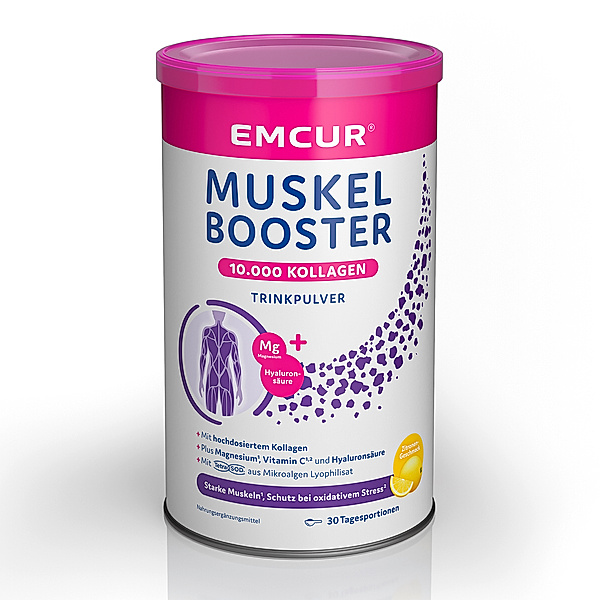 EMCUR® Muskel Booster 10.000 Kollagen plus Magnesium Zitrone 375g
