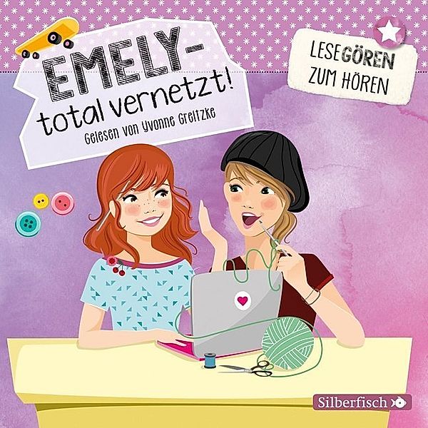 Emely - total vernetzt! (Lesegören zum Hören ),2 Audio-CD, Patricia Schröder