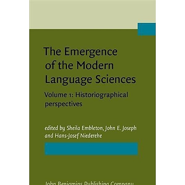 Emergence of the Modern Language Sciences