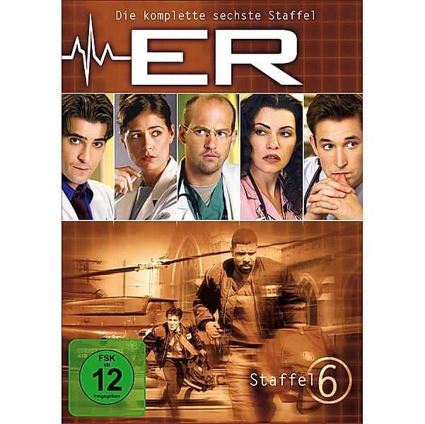 Emergency Room - Staffel 6, Noah Wyle Julianna Margulies Anthony Edwards