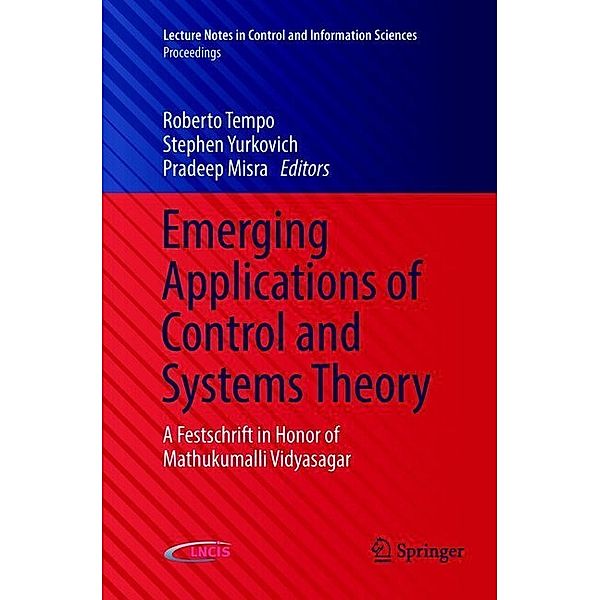 Emerging Applications of Control and Systems Theory