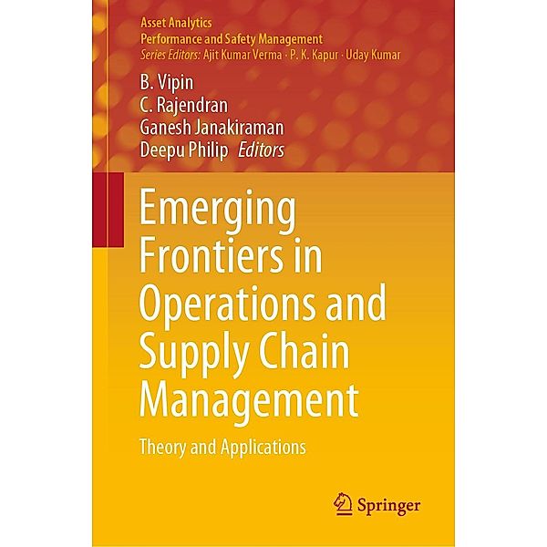 Emerging Frontiers in Operations and Supply Chain Management / Asset Analytics