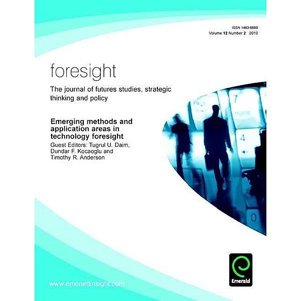 Emerging methods and application areas in technology foresight