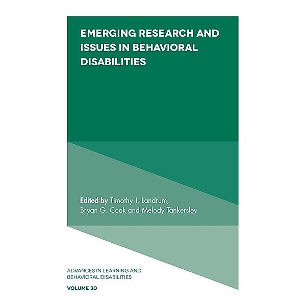 Emerging Research and Issues in Behavioral Disabilities