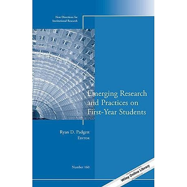 Emerging Research and Practices on First-Year Students