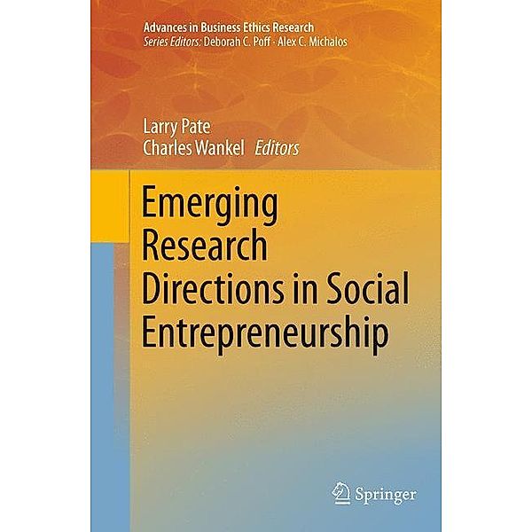 Emerging Research Directions in Social Entrepreneurship