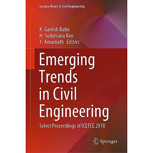 Emerging Trends in Civil Engineering / Lecture Notes in Civil Engineering Bd.61