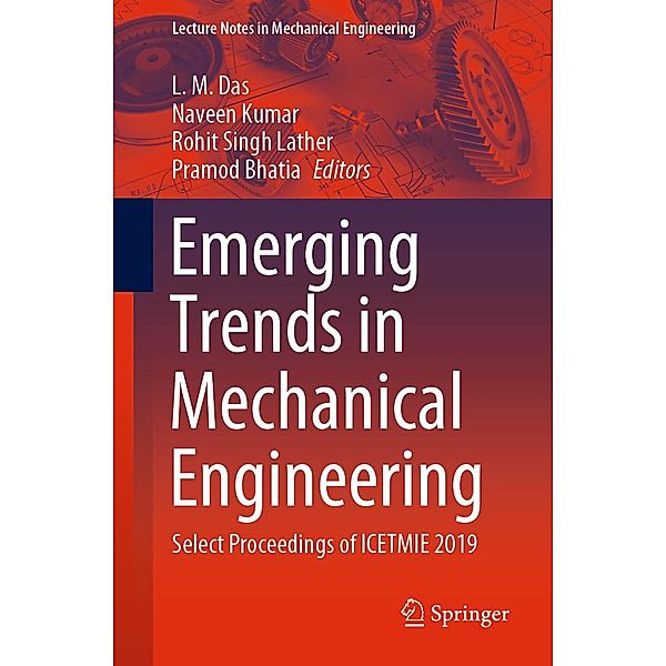 Emerging Trends in Mechanical Engineering / Lecture Notes in Mechanical Engineering