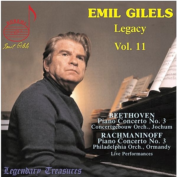 Emil Gilels Legacy,Vol.11, Emil Gilels, Eugen Jochum, Ormandy, Eugene