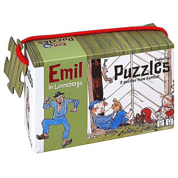 Emil in Lönneberga - 3 Puzzles