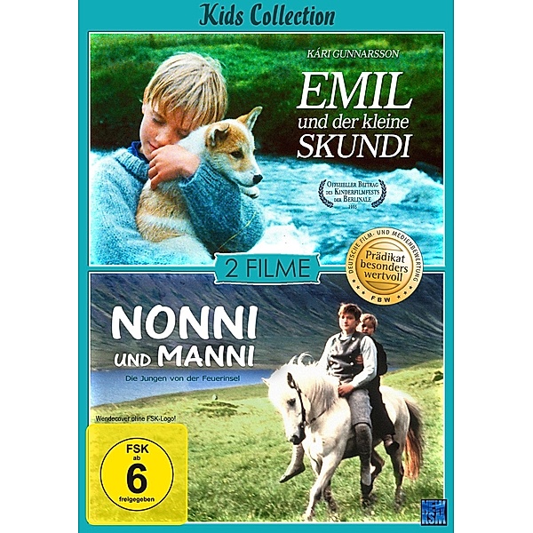 Emil und der kleine Skundi / Nonni und Manni, N, A
