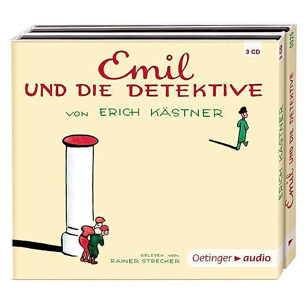 Emil und die Detektive, 3 Audio-CD, Erich Kästner