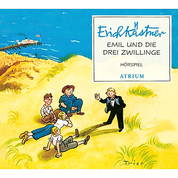 Emil und die drei Zwillinge,1 Audio-CD, Erich Kästner