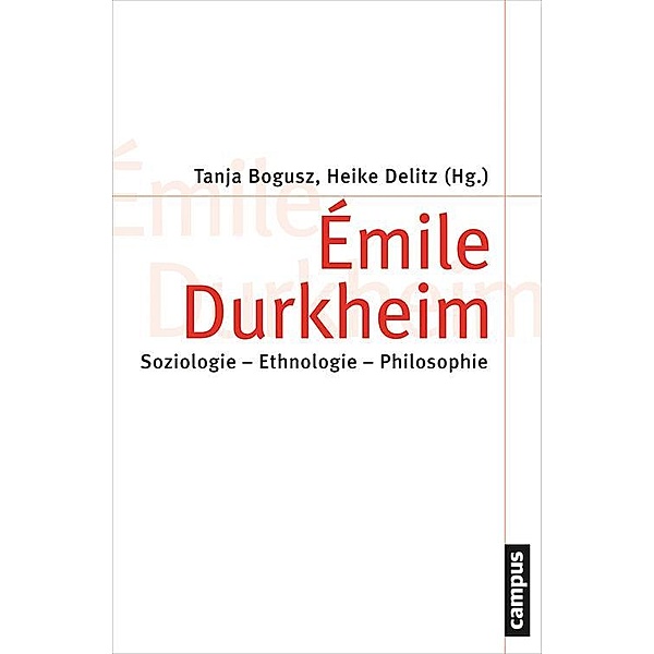 Émile Durkheim / Theorie und Gesellschaft Bd.77