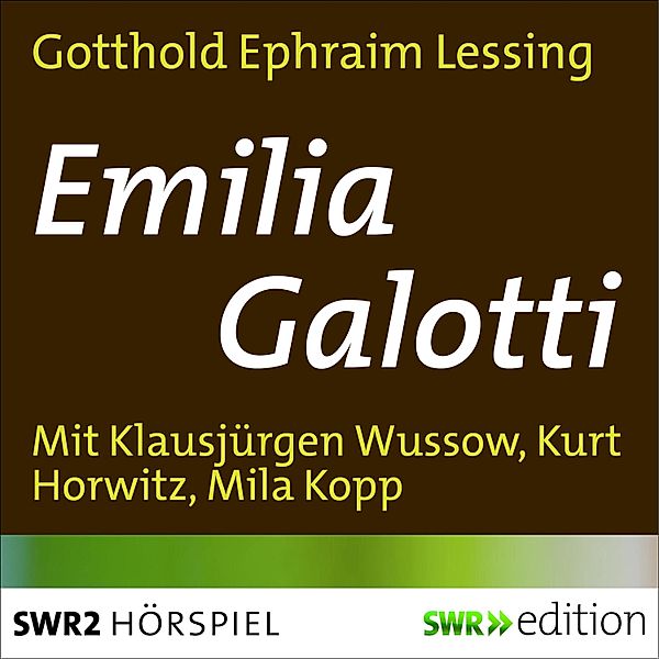 Emilia Galotti, Gotthold Ephraim Lessing