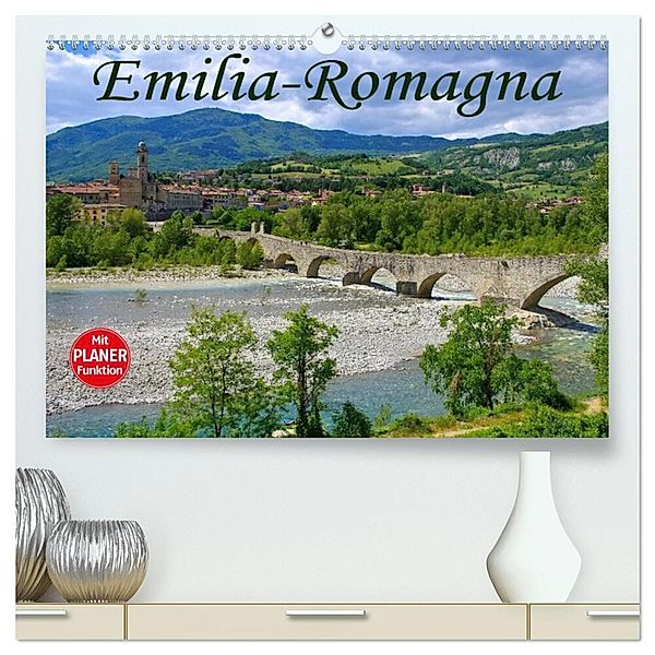 Emilia-Romagna (hochwertiger Premium Wandkalender 2025 DIN A2 quer), Kunstdruck in Hochglanz, Calvendo, LianeM