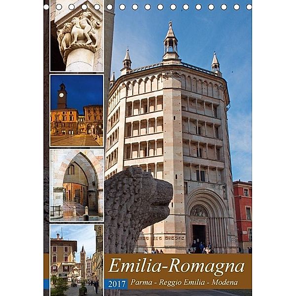 Emilia Romagna (Tischkalender 2017 DIN A5 hoch), Walter J. Richtsteig