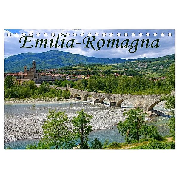 Emilia-Romagna (Tischkalender 2025 DIN A5 quer), CALVENDO Monatskalender, Calvendo, LianeM