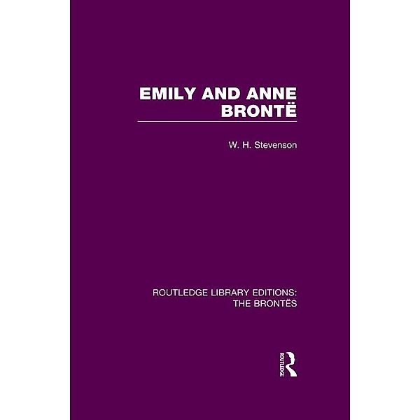 Emily and Anne Brontë, W. H. Stevenson