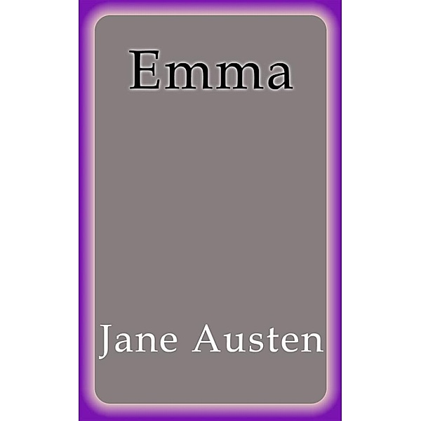 Emma english, Jane Austen