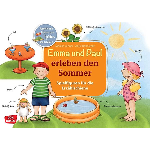 Emma und Paul erleben den Sommer, m. 1 Beilage, Monika Lehner