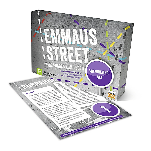EMMAUS Street - Mitarbeiterset Deine Fragen zum Leben