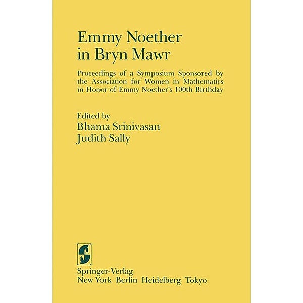 Emmy Noether in Bryn Mawr