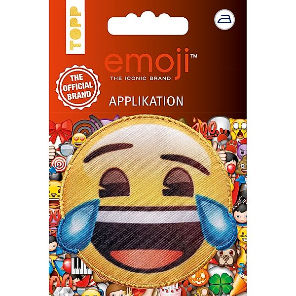 Emoji Applikation Lachen mit Tränen