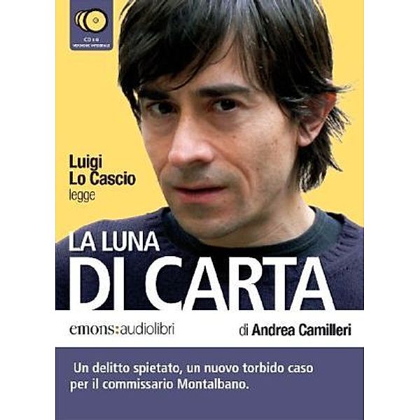 Emons, audiolibri - La luna di carta,6 Audio-CDs, Andrea Camilleri