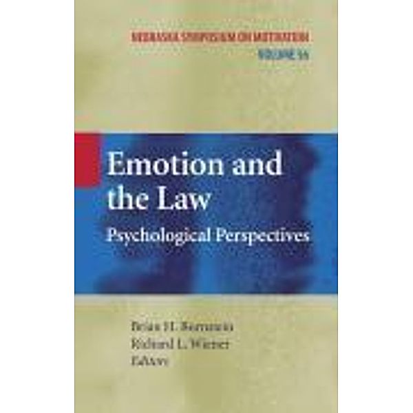 Emotion and the Law / Nebraska Symposium on Motivation Bd.56