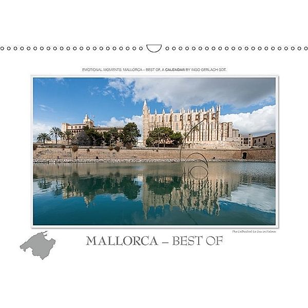 Emotional Moments: Mallorca - Best of. (Wall Calendar 2017 DIN A3 Landscape), Ingo Gerlach