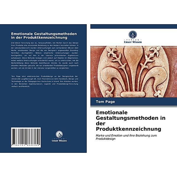 Emotionale Gestaltungsmethoden in der Produktkennzeichnung, Tom Page