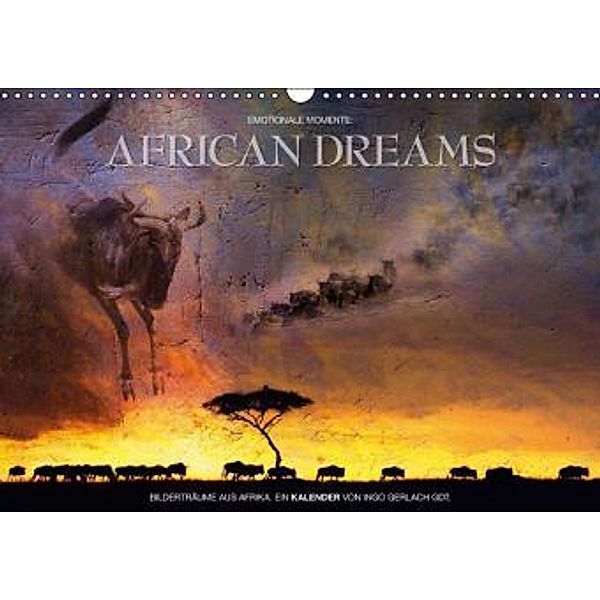 Emotionale Momente: African Dreams / CH-Version (Wandkalender 2016 DIN A3 quer), Ingo Gerlach