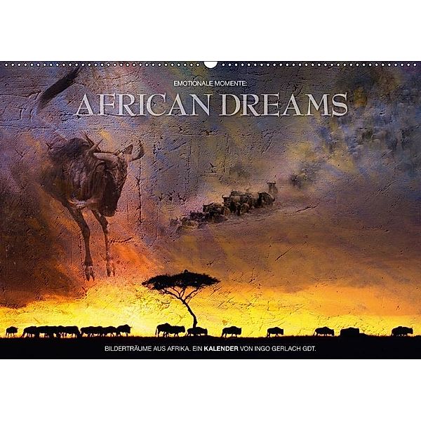 Emotionale Momente: African Dreams / CH-Version (Wandkalender 2017 DIN A2 quer), Ingo Gerlach