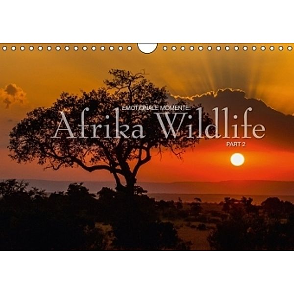 Emotionale Momente: Afrika Wildlife Part 2 (Wandkalender 2016 DIN A4 quer), Ingo Gerlach