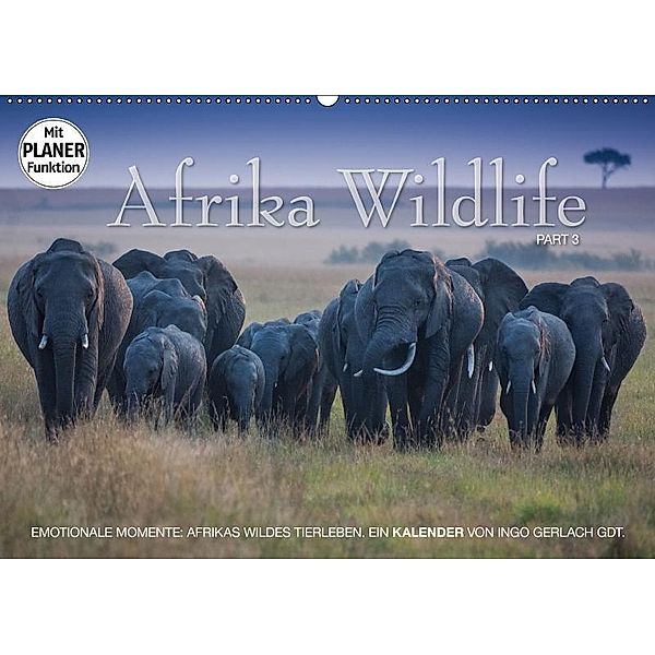 Emotionale Momente: Afrika Wildlife. Part 3. (Wandkalender 2017 DIN A2 quer), Ingo Gerlach