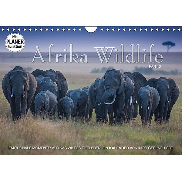 Emotionale Momente: Afrika Wildlife. Part 3. (Wandkalender 2019 DIN A4 quer), Ingo Gerlach