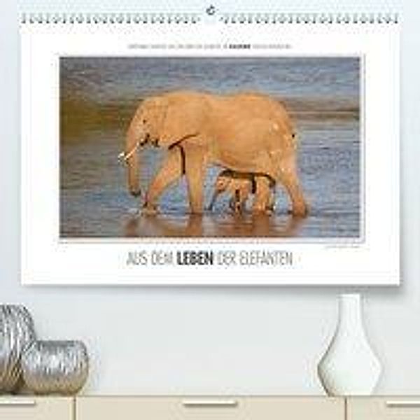 Emotionale Momente: Aus dem Leben der Elefanten. (Premium-Kalender 2020 DIN A2 quer), Ingo Gerlach GDT